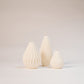 Set of Three Pur Geometric Candles