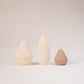 Set of Three Bara Brith Geometric Candles