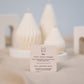 Single Small Pur Geometric Candle