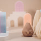 Set of Three Bara Brith Geometric Candles